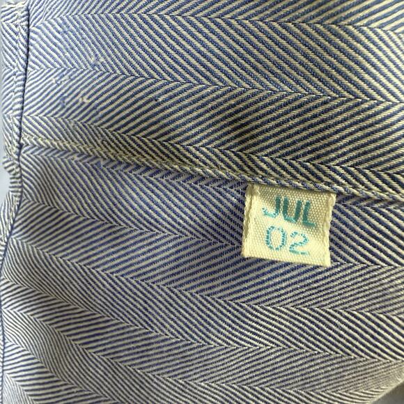 Turnbull & Asser Men's Dress Shirt XL?*READ Blue Classic Luxury Button Down - Picture 8 of 16